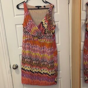 Tommy Hilfiger Vibrant Multicolor Mini Dress